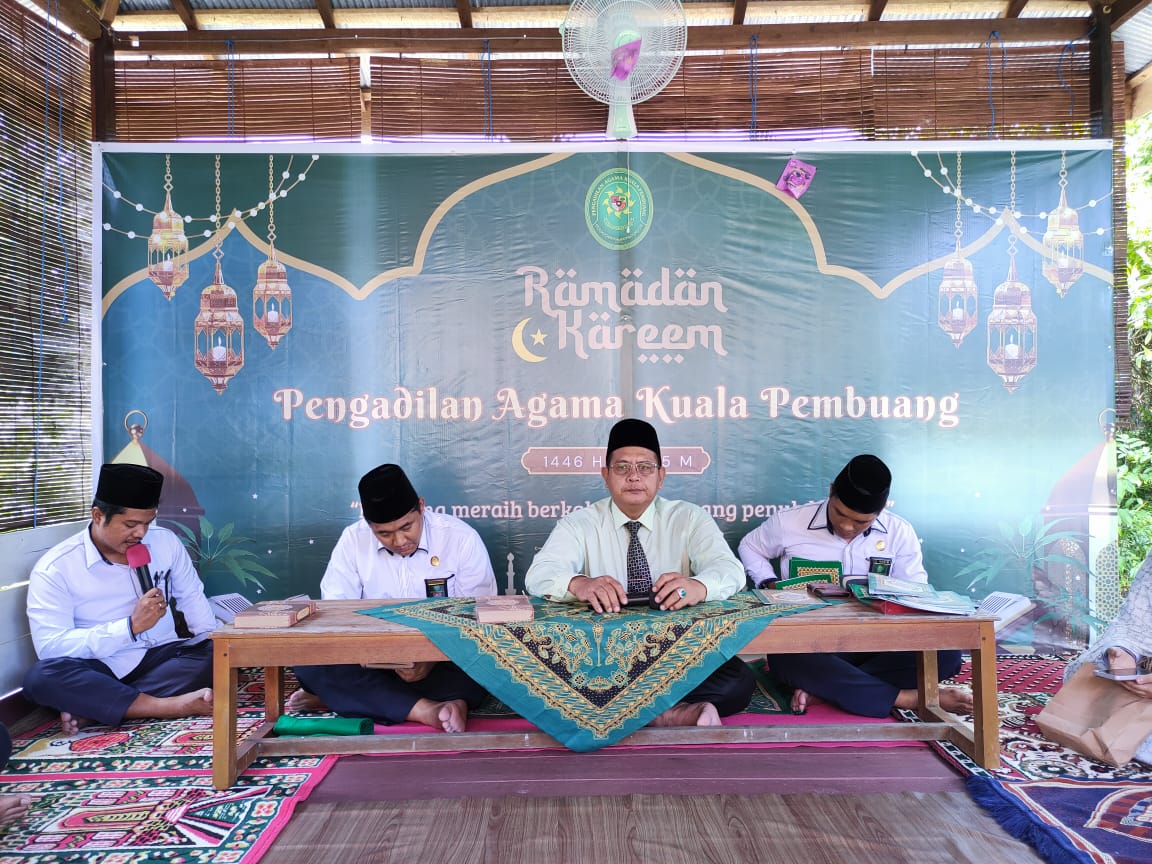 54. PEMBUKAAN KEGIATAN RAMADHAN PA KLP I. 